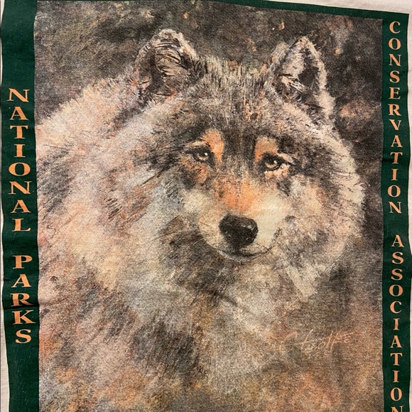 Vintage NCPA Wolf T shirt - Picture 2 of 6